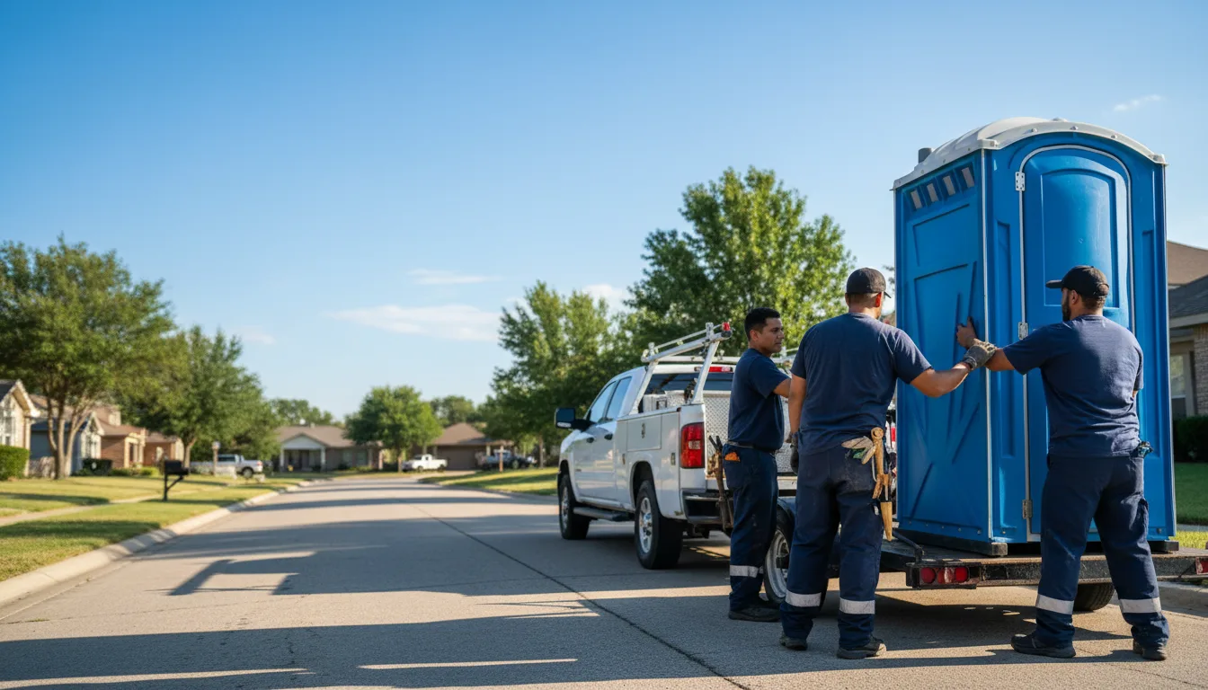 Portable Toilet Rental in Port Byron, IL near me